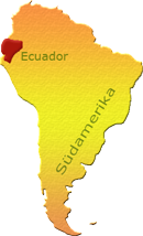 Ecuador Reisen Südamerika Karte